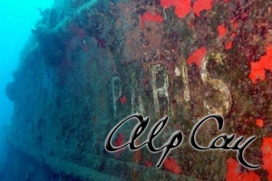 Paris II Ship Wreck; Kemer, Antalya